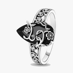 Noireva™ – Vintage Filigree Vine Ring