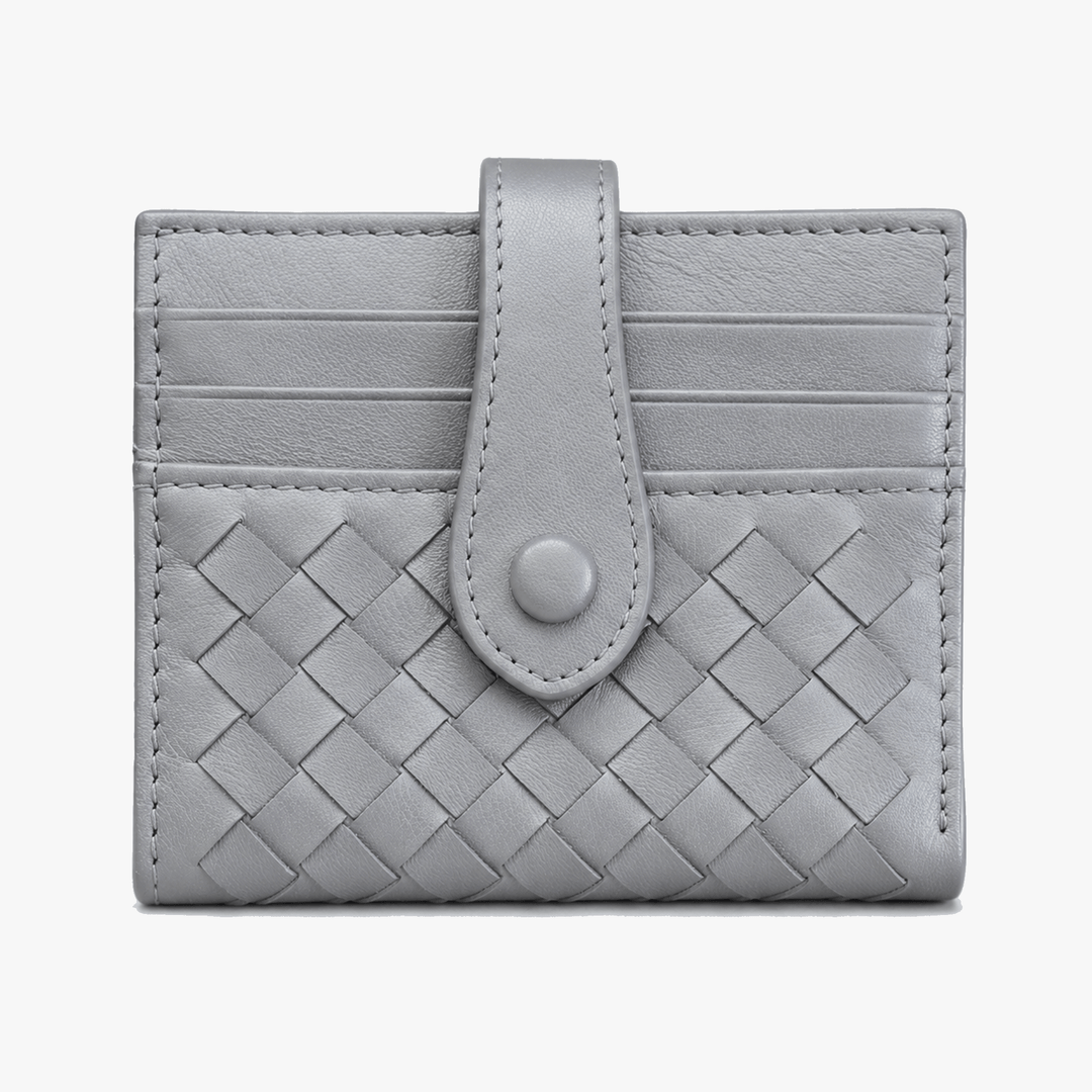 Tessara – Woven lambskin card wallet