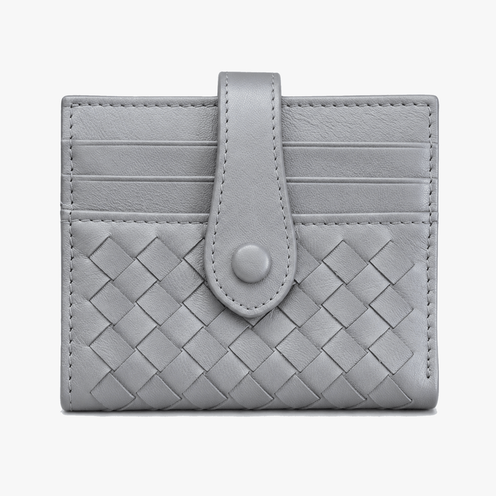 Tessara – Woven lambskin card wallet