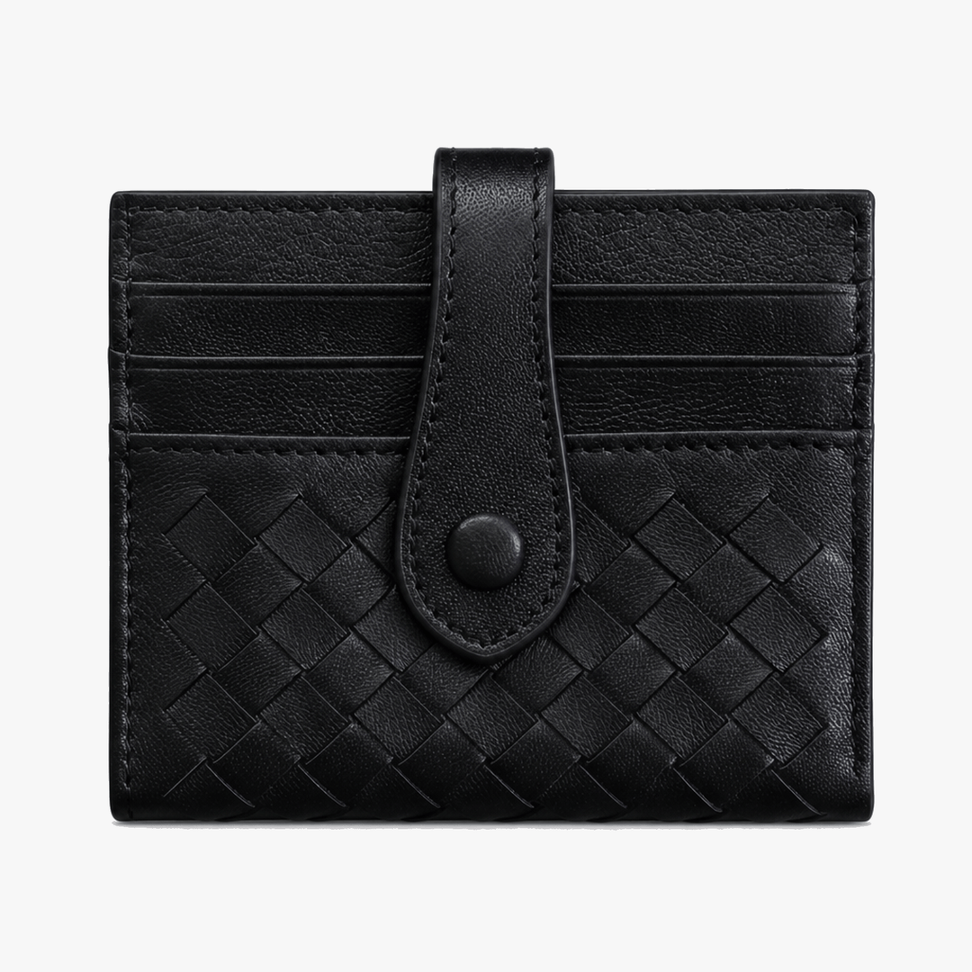 Tessara – Woven lambskin card wallet