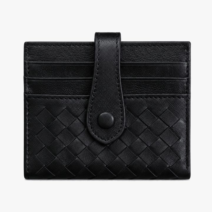 Tessara – Woven lambskin card wallet