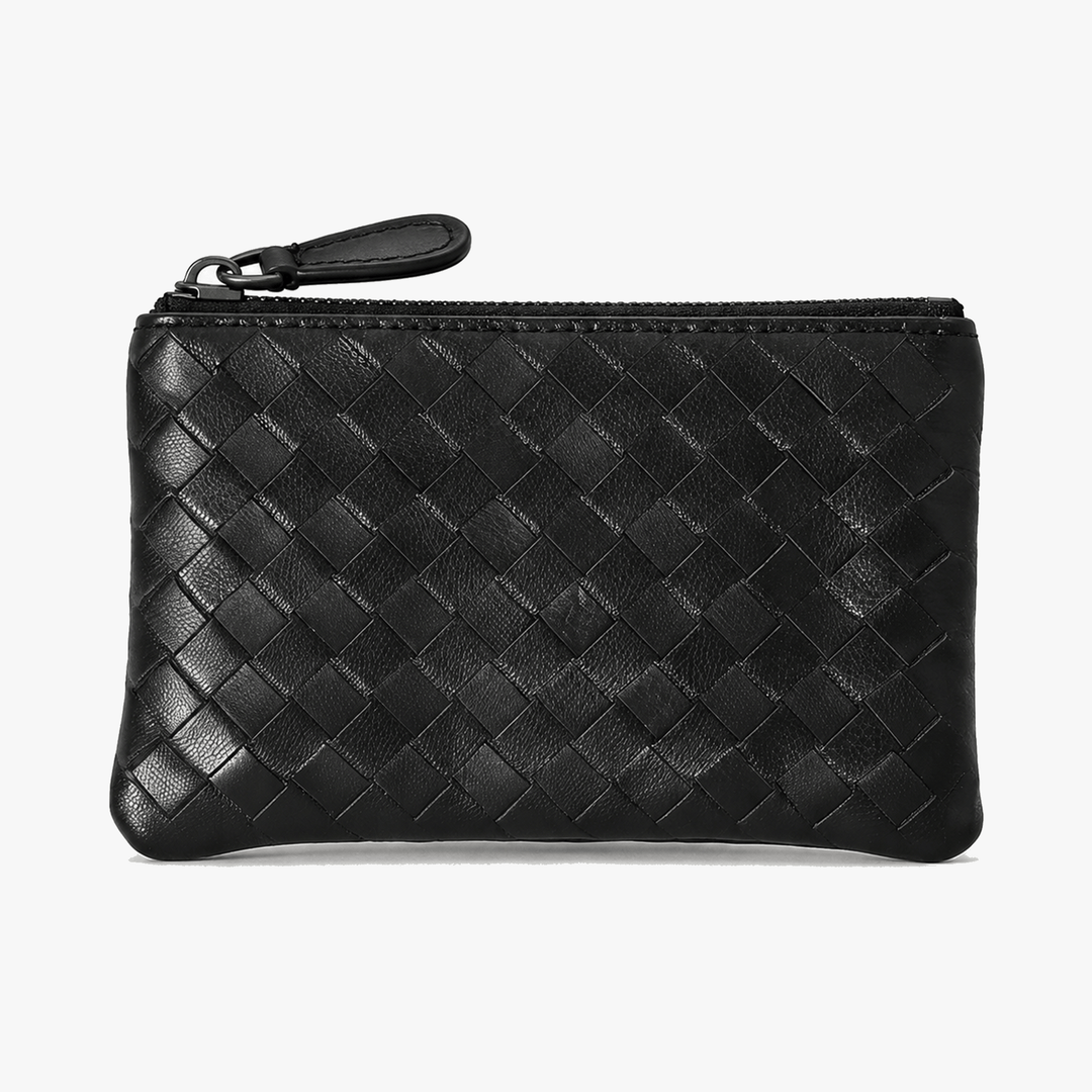 Veloura – Handwoven Lambskin Card Wallet