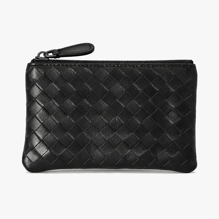 Veloura – Handwoven Lambskin Card Wallet