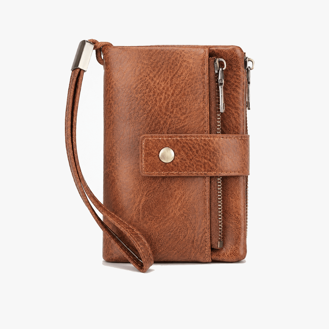 Veluna – Long Wallet with Phone Pocket and Wrist Strap