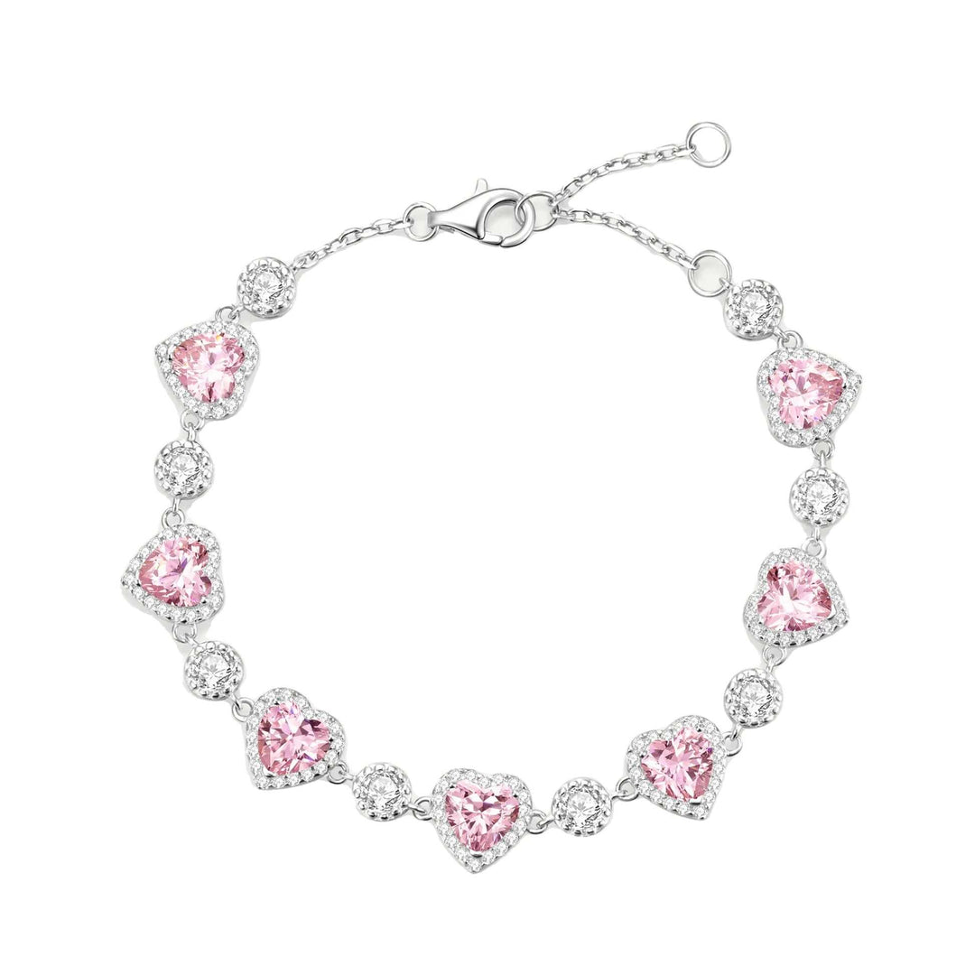 Lunavia – Heart Crystal Halo Bracelet