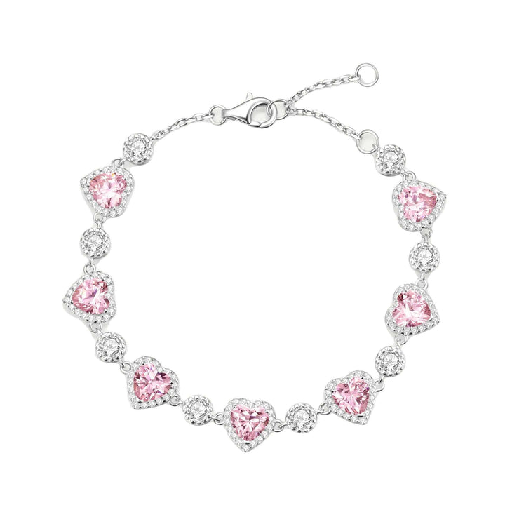 Lunavia – Heart Crystal Halo Bracelet