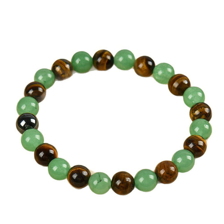 Lunavia – Green Aventurine and Tiger's Eye Wealth Bracelet