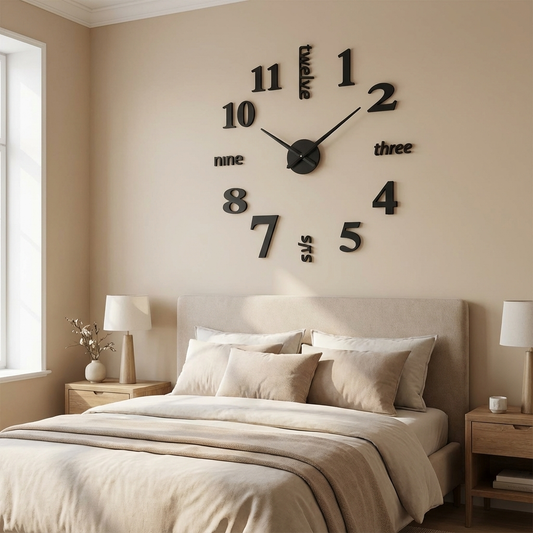 Numeris™ – Creative Wall Clock for Modern Spaces
