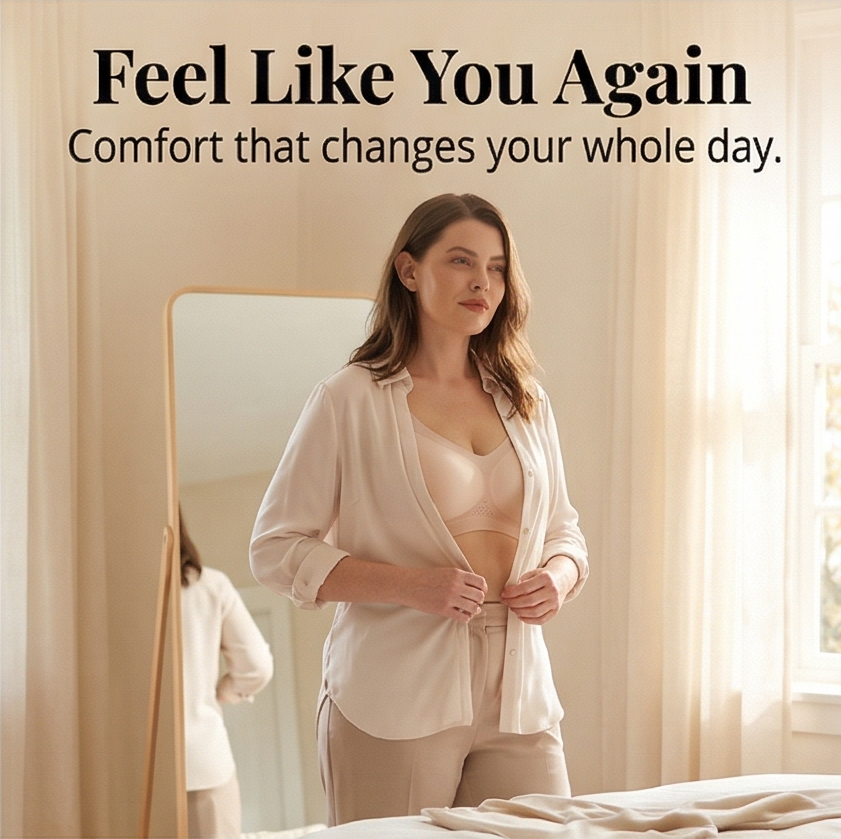 Veluna™ – Invisible Wide Band Wireless Support Bra