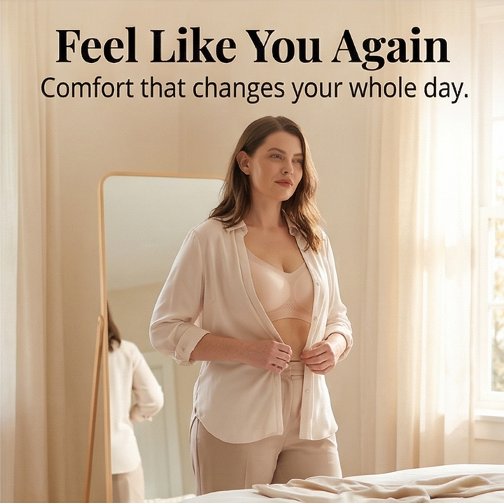 Veluna™ – Invisible Wide Band Wireless Support Bra