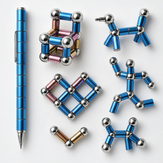 Fluxio™ – Transformable Magnetic Fidget Pen