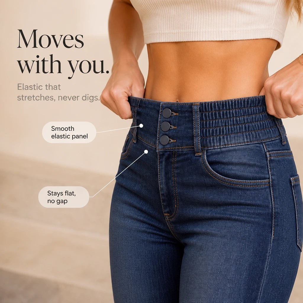 Everflare – High-Waisted Bootcut Jeans