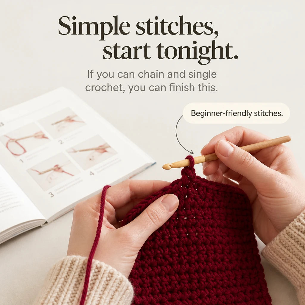 MerryStitch – Numbered Pocket Santa Crochet Advent Calendar