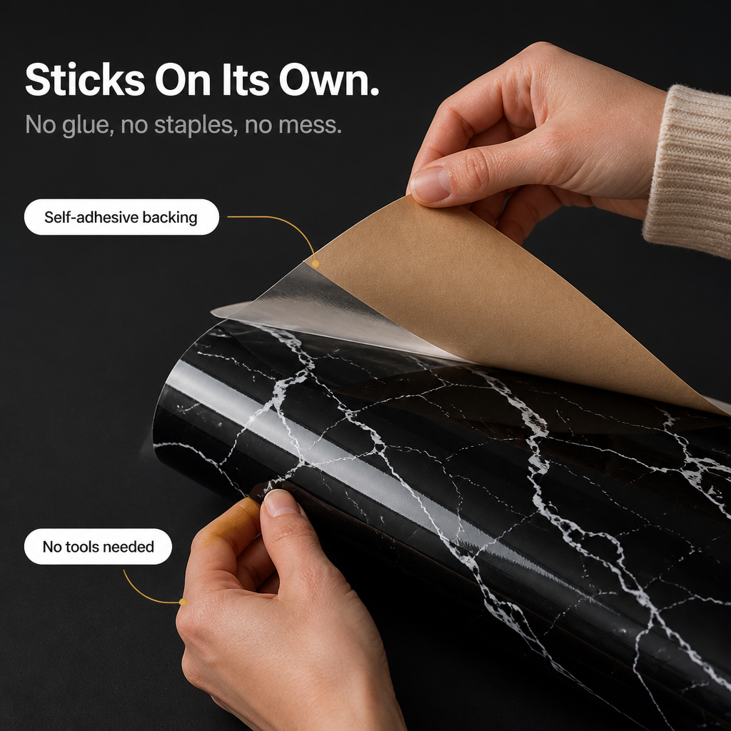 Marbelle – Marble Peel-And-Stick Kitchen Wallpaper