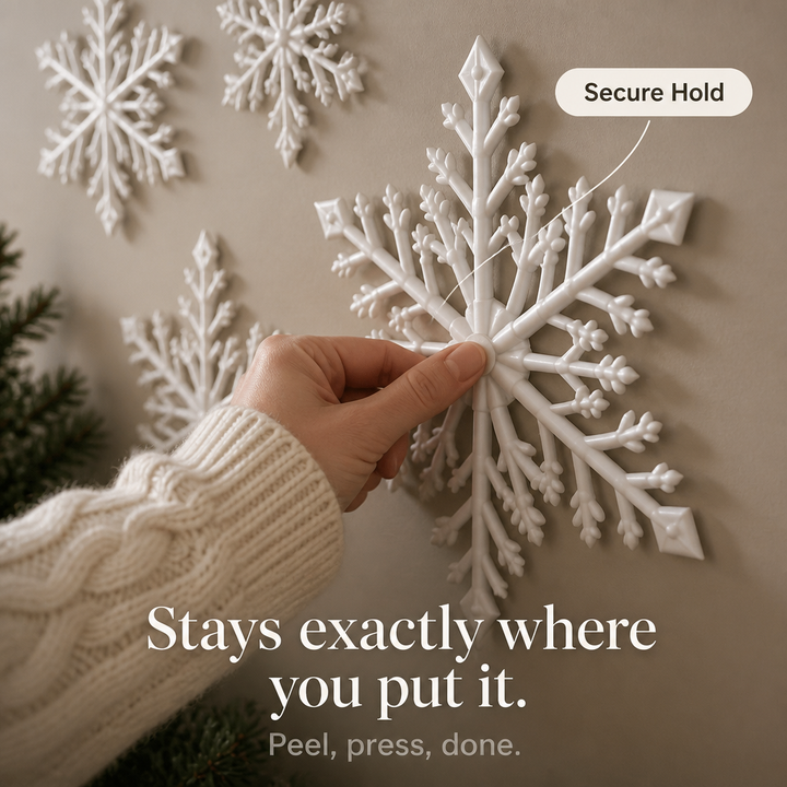 Glowflake – 3D Glow Snowflake Wall Stickers