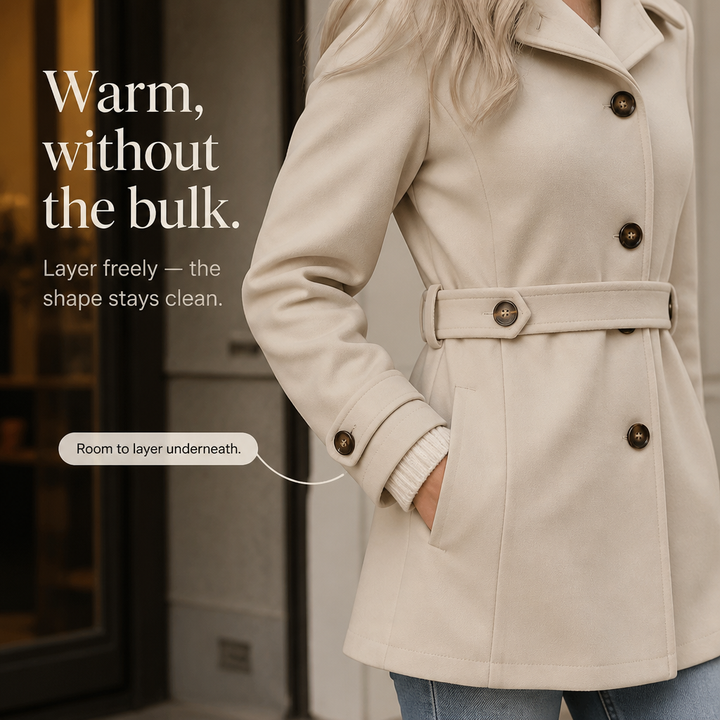 Silhouette – Belted Tailored City Coat