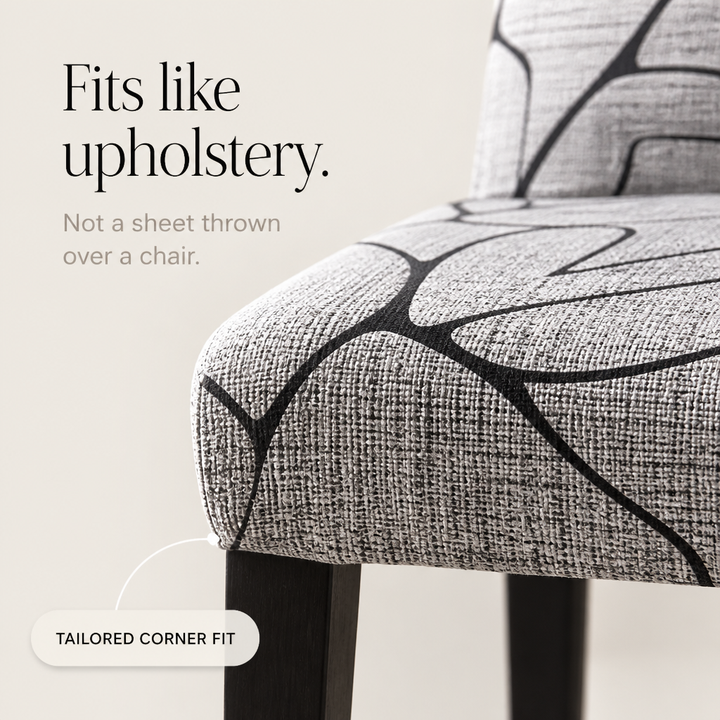 Snugchair – Elastic Fitted Dining Chair Cover