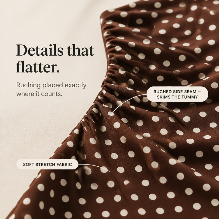 Doretta – Strapless maxi that holds without a fuss