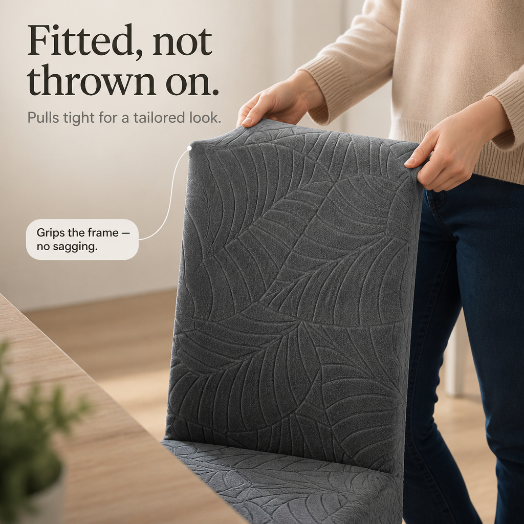 Velvella – Stretch Velvet Dining Chair Covers