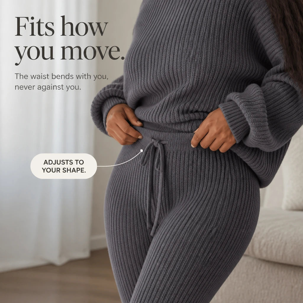 Ribelle – Ribbed Knit Two-Piece Set