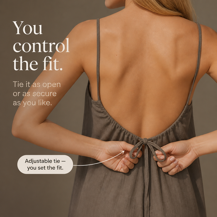 Backdrift – The Linen Romper That Skips The Bra Talk