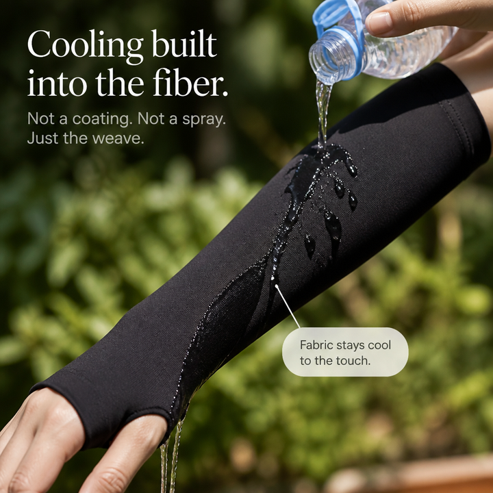 Cooltek Sleeves – Ice Silk UV-Protection Cooling Arm Sleeves