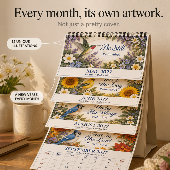Gracewall – 2027 Bible Verse Wall Calendar