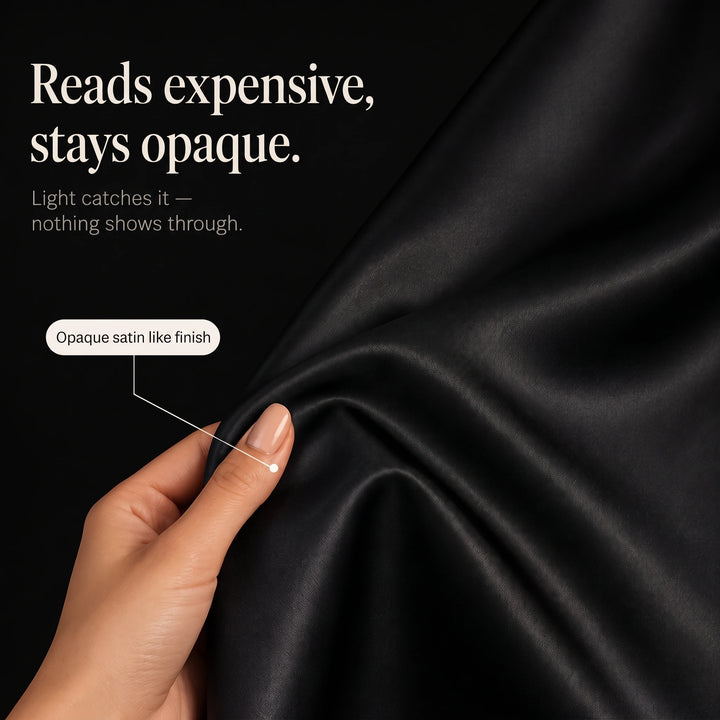 Vivelyn – Long-Sleeved Satin-Look Shirt