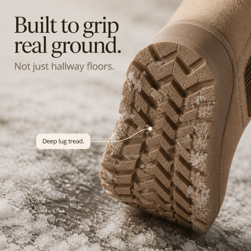Cozywalk – Fur-Lined Slip-On Winter Boots