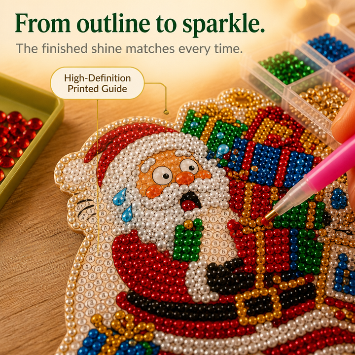 Pearlglow – Double-Sided Pearl Christmas Ornament Kit