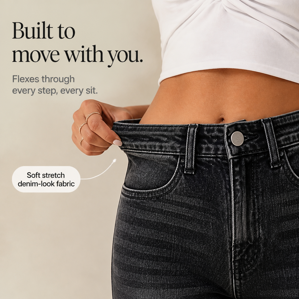 Vivia – High-Waisted Whisker Flare Jeans