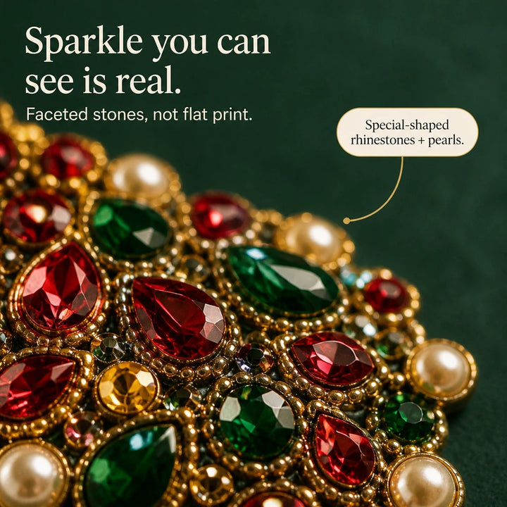 TwinkleTidings – Rhinestone Christmas Ornament Craft Kit