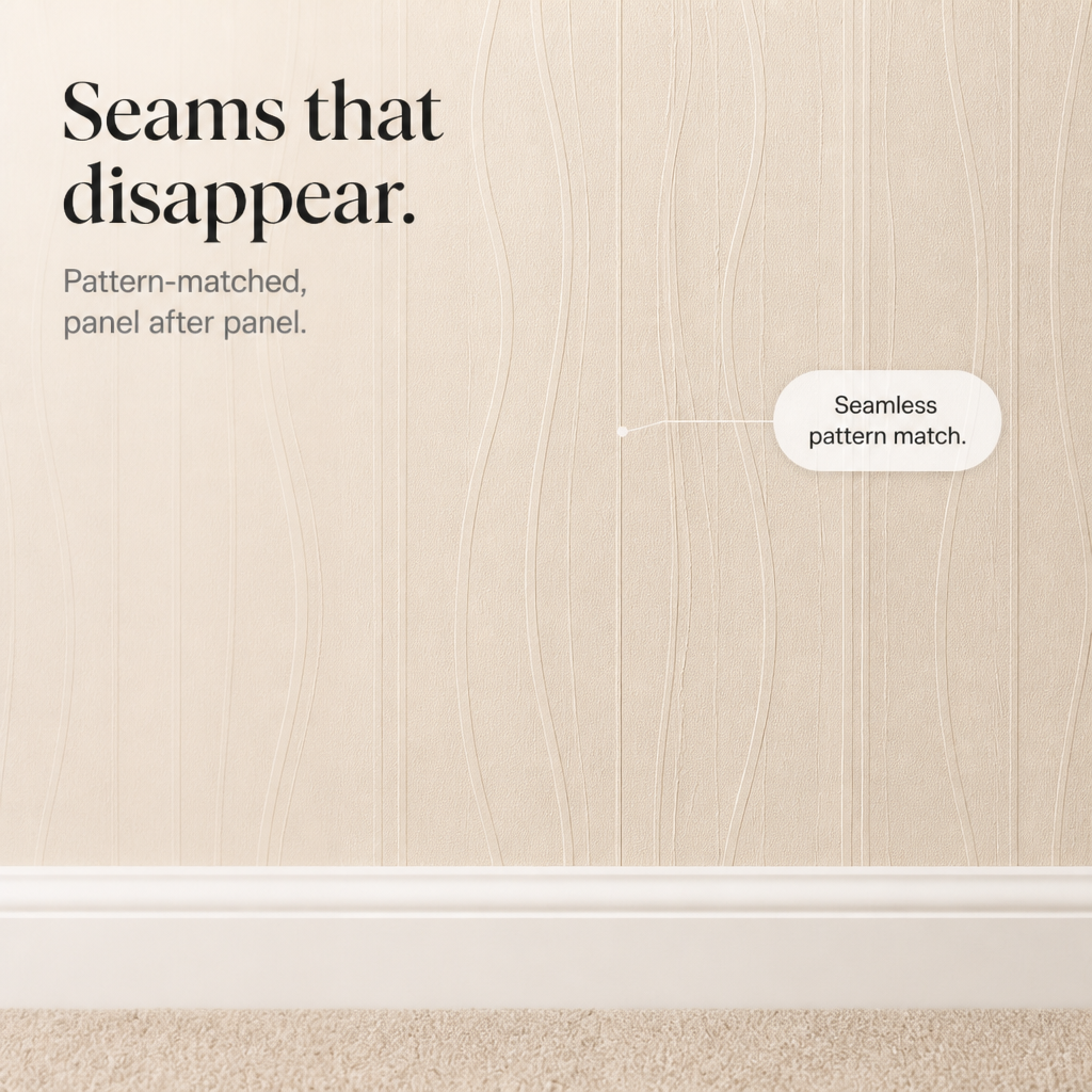 Wallura – Embossed 3D Stripe Peel-And-Stick Wallpaper