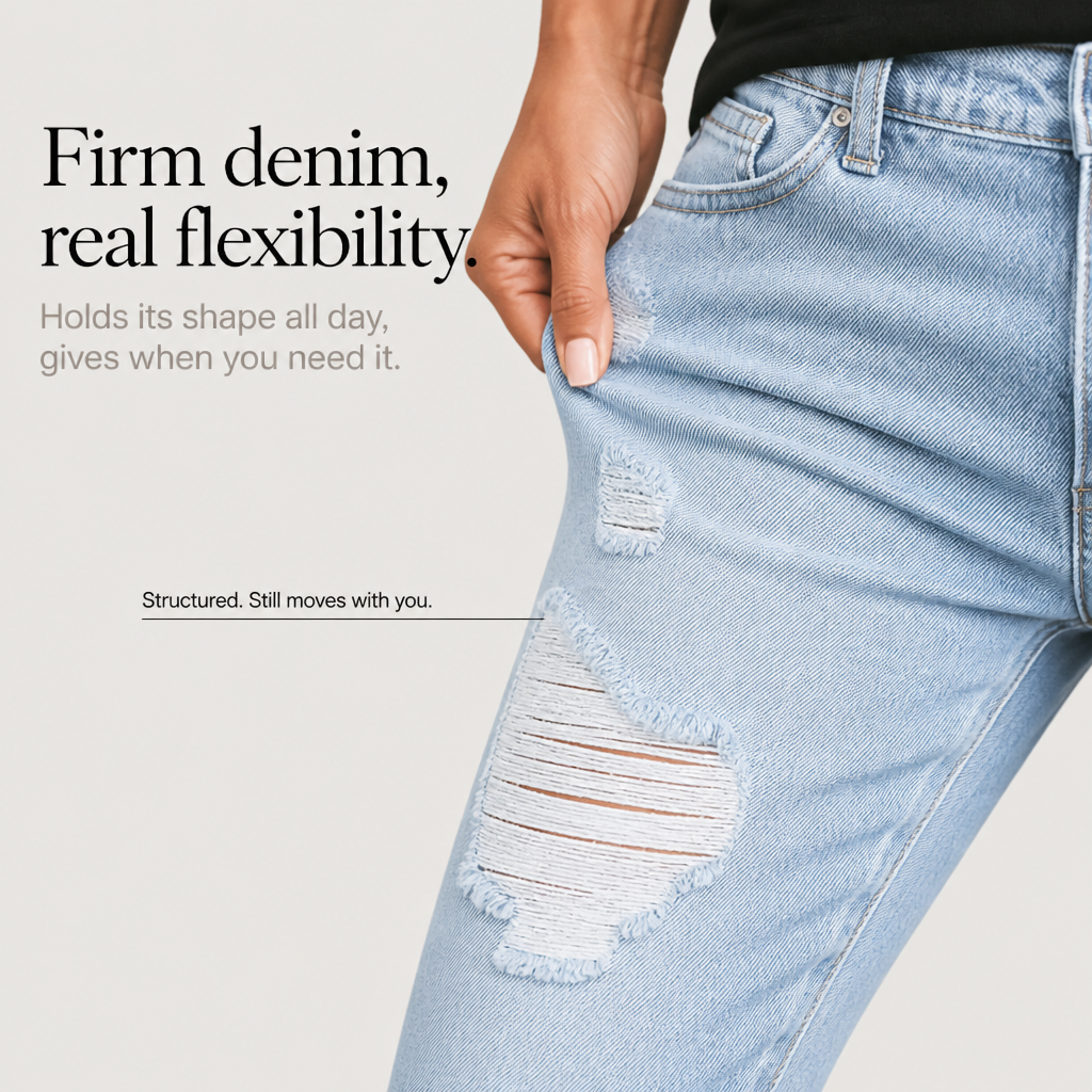 Riva – Distressed Ripped Denim Jeans