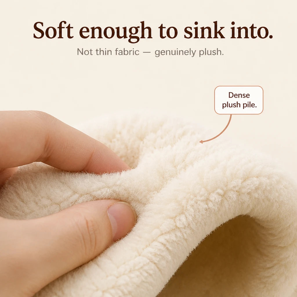 CozyBurrow – Plush Semi-Enclosed Cat Sleeping Bag
