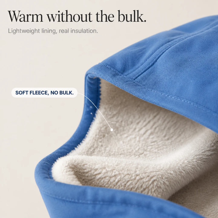 Windora – Fleece-Lined Hooded Winter Jacket