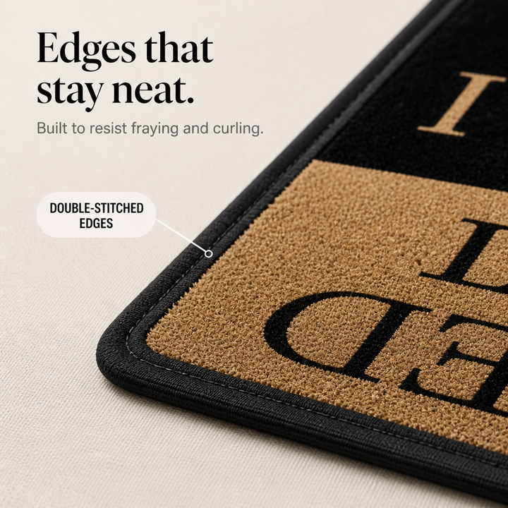 Hearthwell – Blessed Printed Crystal Velvet Doormat
