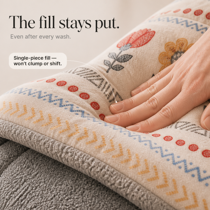 Lambcloud – Double-Sided Lamb Fleece Milk Velvet Quilt