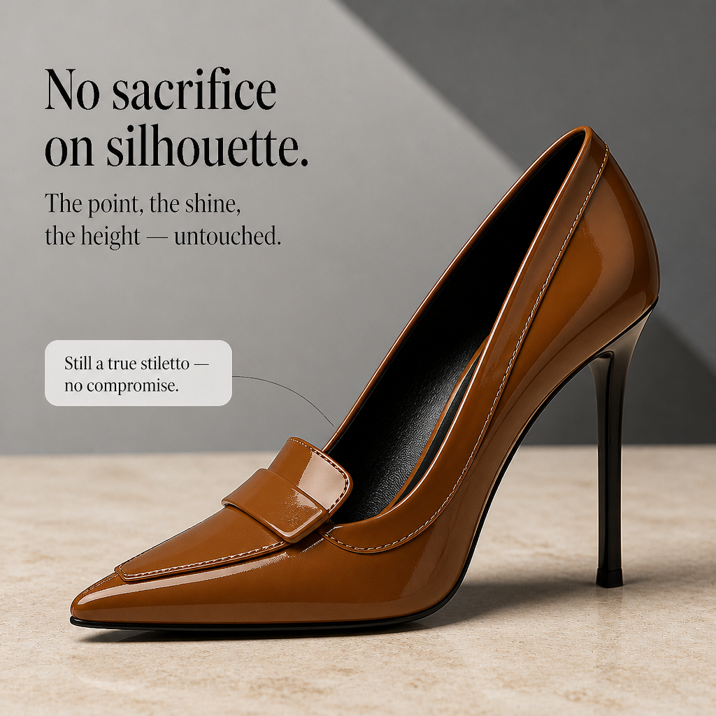 Duvall Poise – Pointed-Toe Cushioned Stiletto Pumps