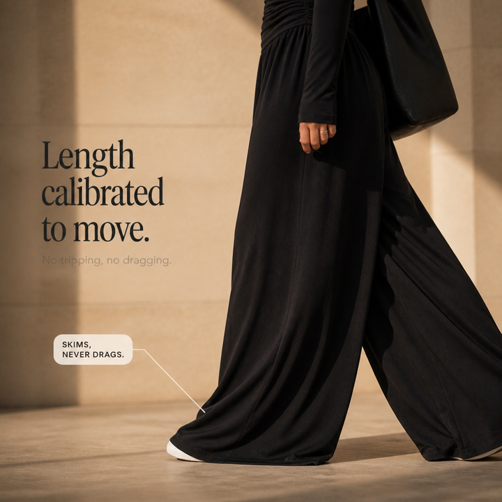 Wearbella – Off-Shoulder Ruched Wide-Leg Jumpsuit