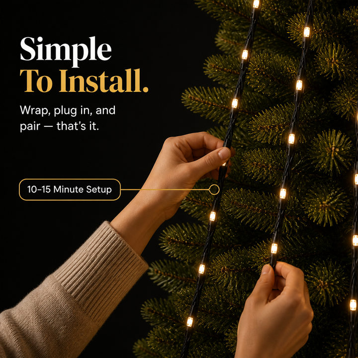 Glowmation – App-Controlled Animated LED Christmas Tree Lights