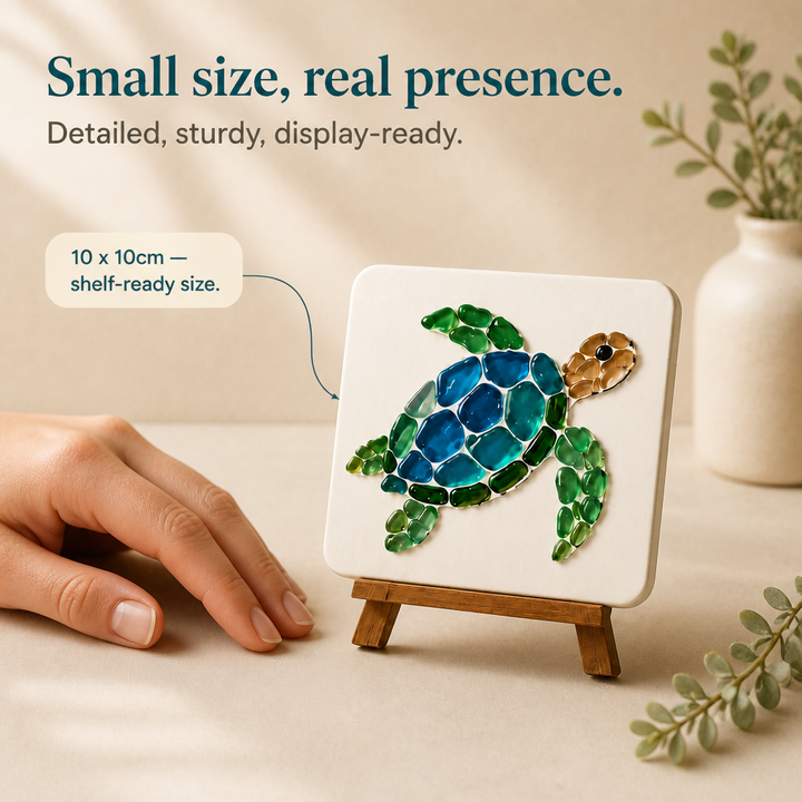 Tideglass – Ocean Sea-Glass Mosaic Kit