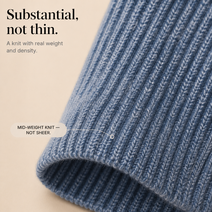 Cinchable – Crossover Wrap V-Neck Knit Top