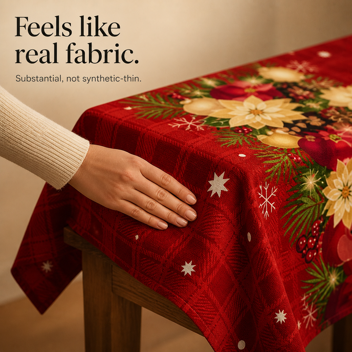 Hollymere – Christmas Printed Tablecloth