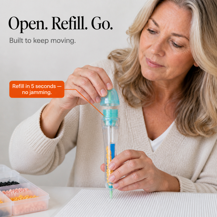 BeadFlow – Automatic Fuse Bead Dispenser Pen