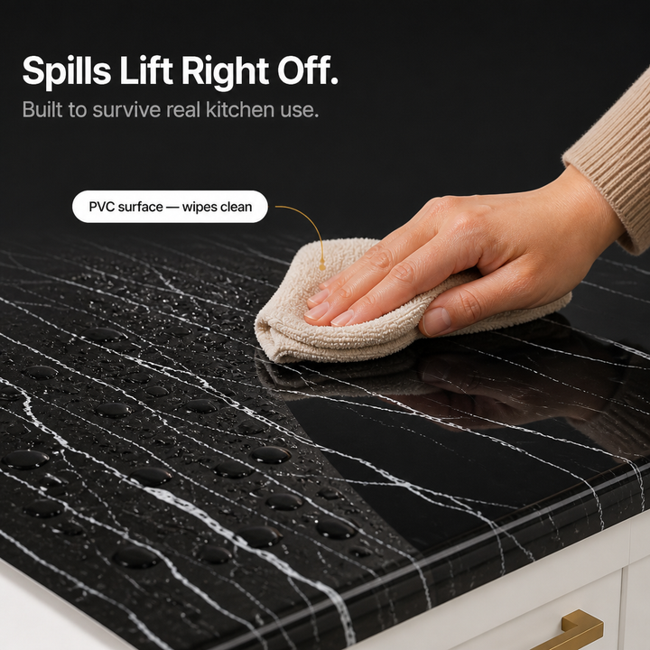 Marbelle – Marble Peel-And-Stick Kitchen Wallpaper