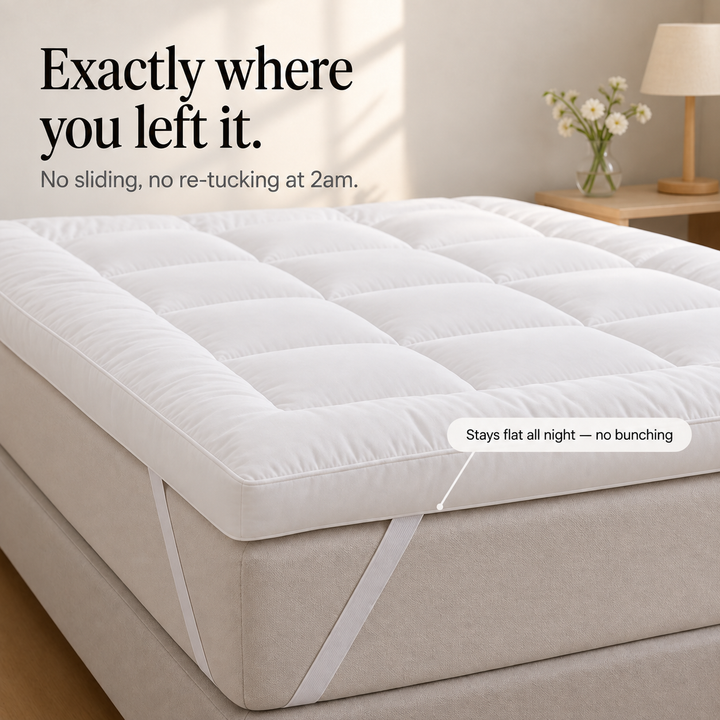 Loftwell – Box-Quilted Mattress Topper