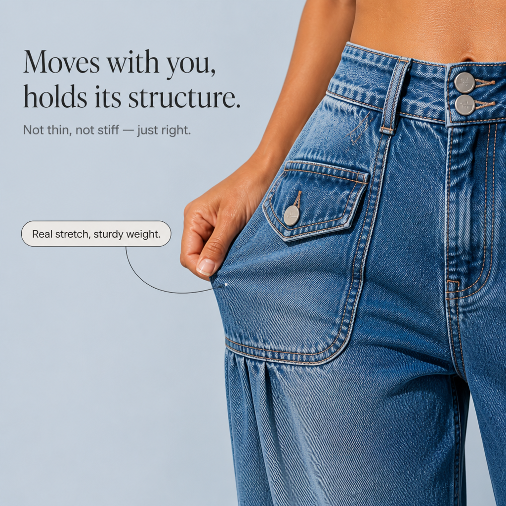 Barrelette – Tie-Hem High-Waisted Barrel Leg Jeans