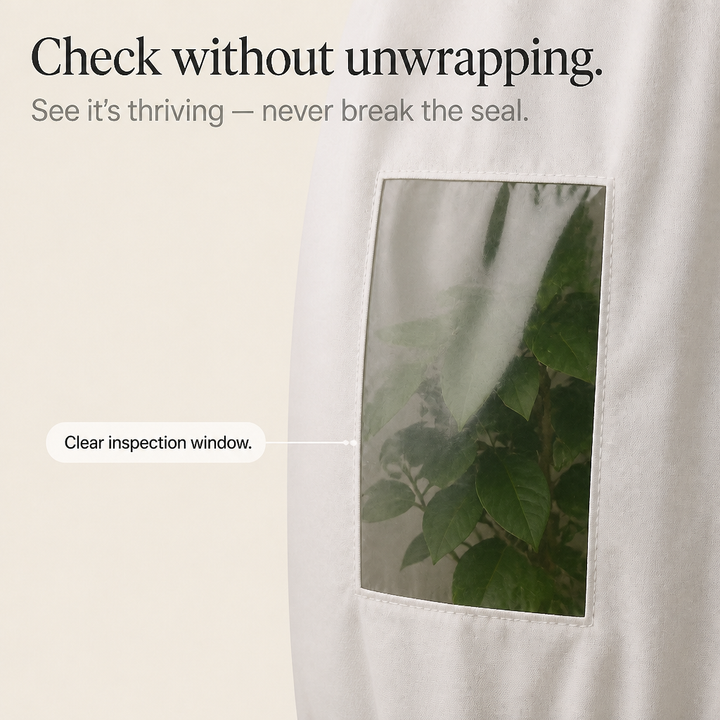 Frostview – Mesh Window Zippered Plant Frost Cover