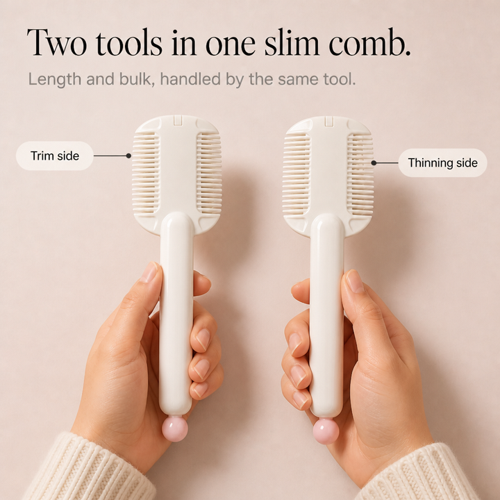 Fringelock – Four-Gear Safety Guard Hair Trimming Comb (2Pcs)